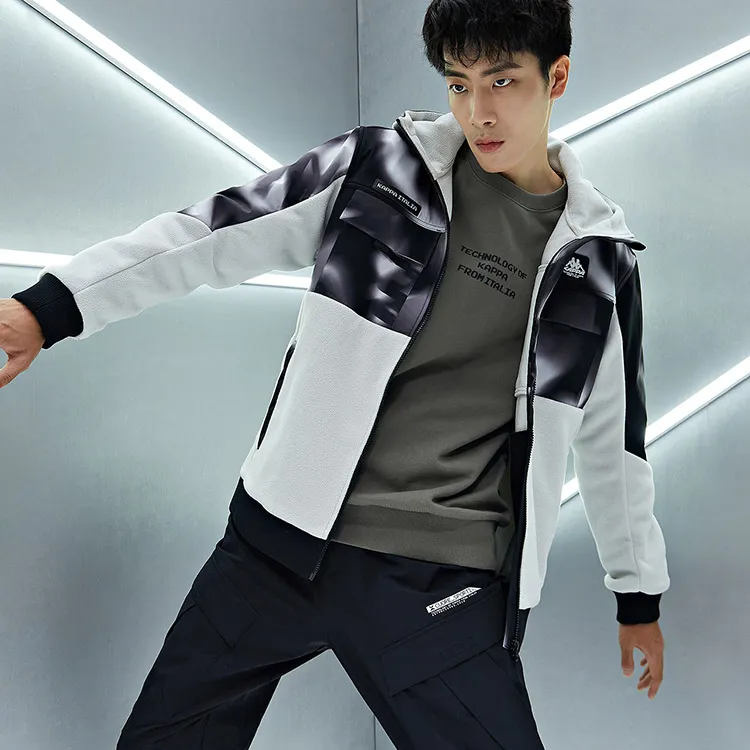 Kappa Colorblock Hooded Puffer Jacket Men's-14