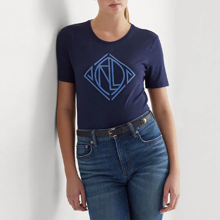 Polo Ralph Lauren T Shirt Women's Marine Blue-2