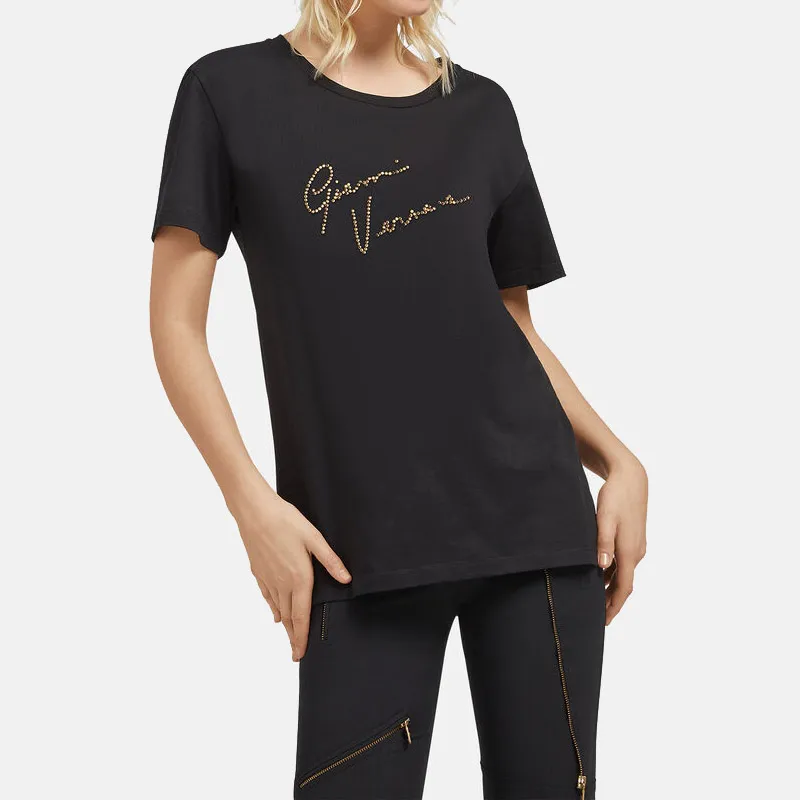 VERSACE T Shirts Women's Black-2