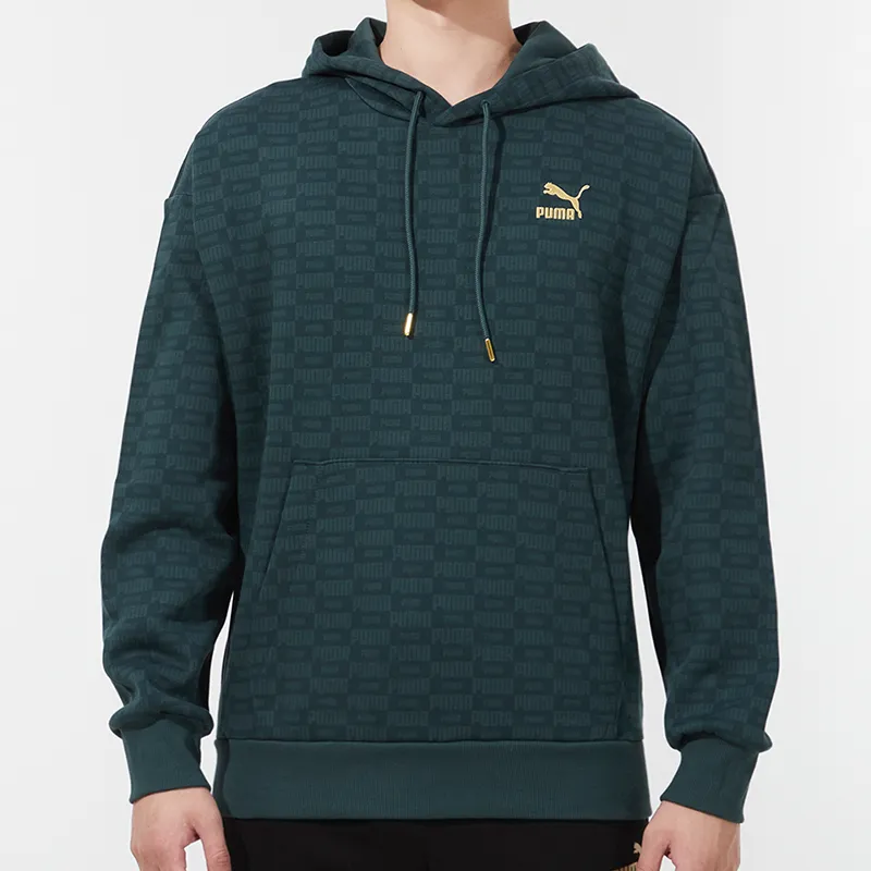 PUMA The Mascot T7 Sweatshirts Men Green-2