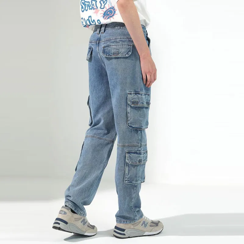 DANGEROUSPEOPLE Jeans Unisex Denim Blue-2