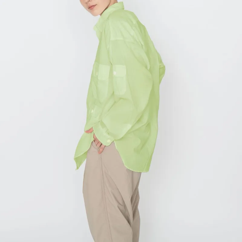 THE NORTH FACE PURPLE LABEL Shirts Unisex Green-3