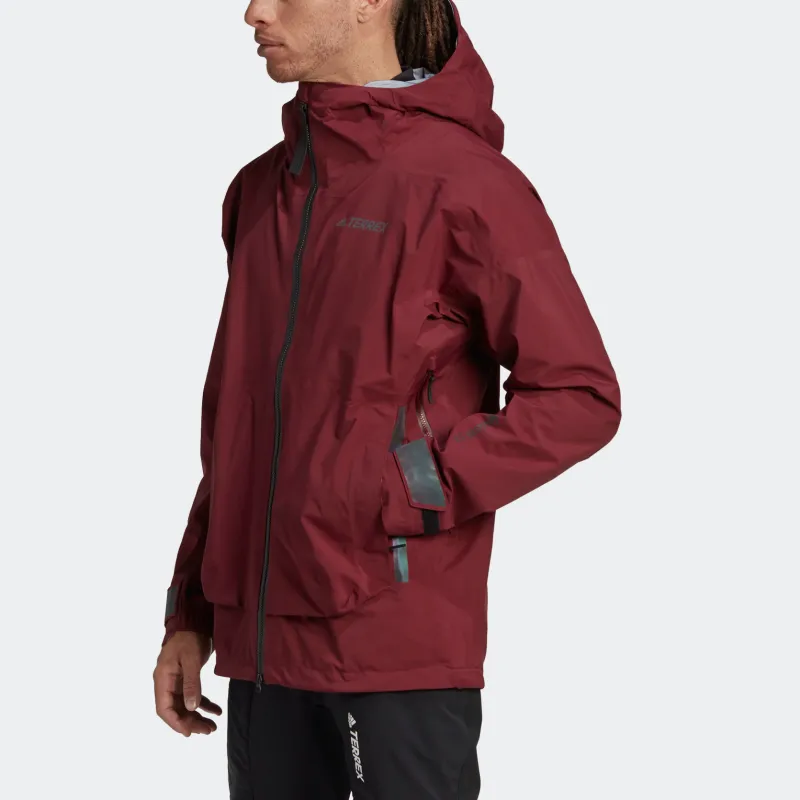 Adidas Jackets Men Dark Red-3