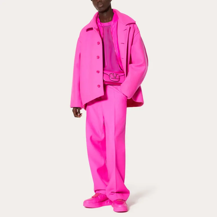 Valentino Pink Pp Collection FW22 T Shirt Men's Pink-4