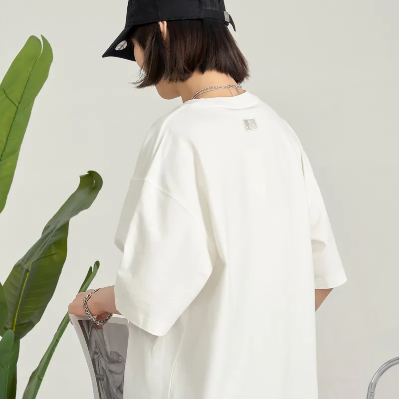 MLB SS23 Set-in Sleeve T-Shirt Unisex White-6
