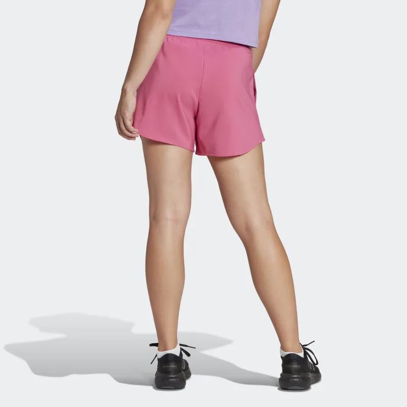 Adidas AEROREADY Casual Shorts Women's Pink-2