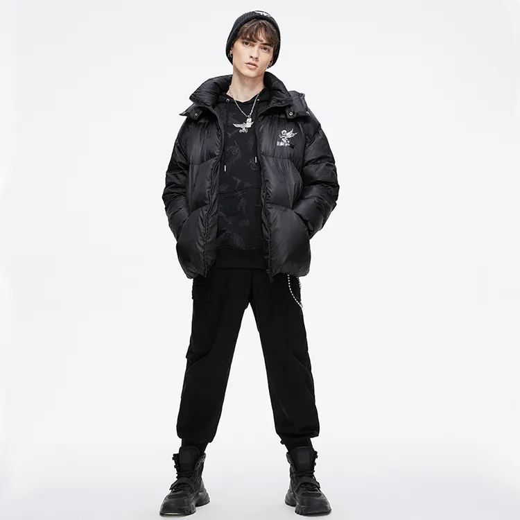 Boy London Down Jacket Winter Unisex Black-3