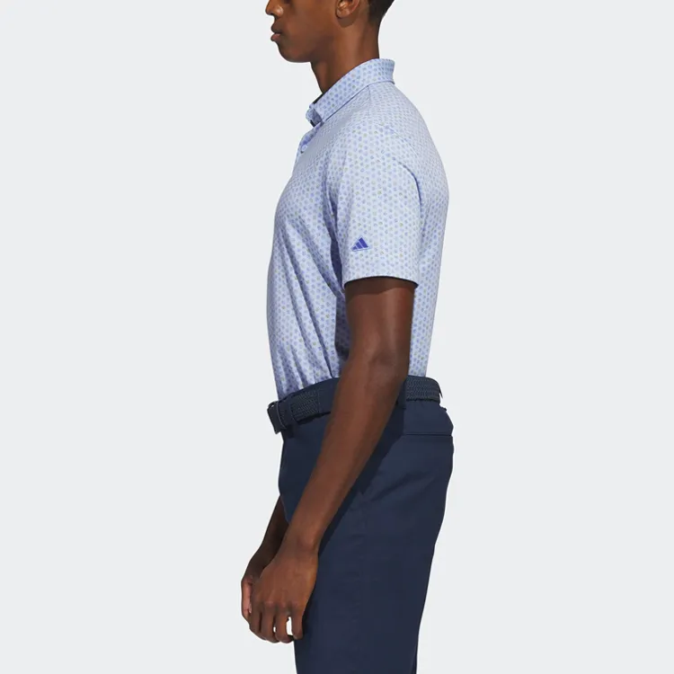 Adidas Free Shipping With AdiClub Go To Print Golf Polo Shirt-4