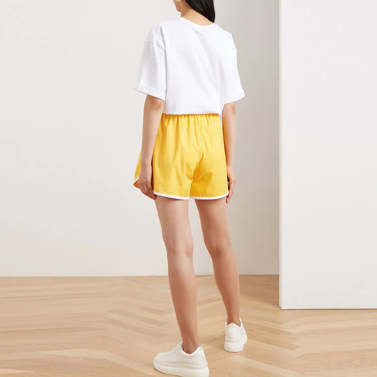 FENDI Casual Shorts Women's Yellow-3