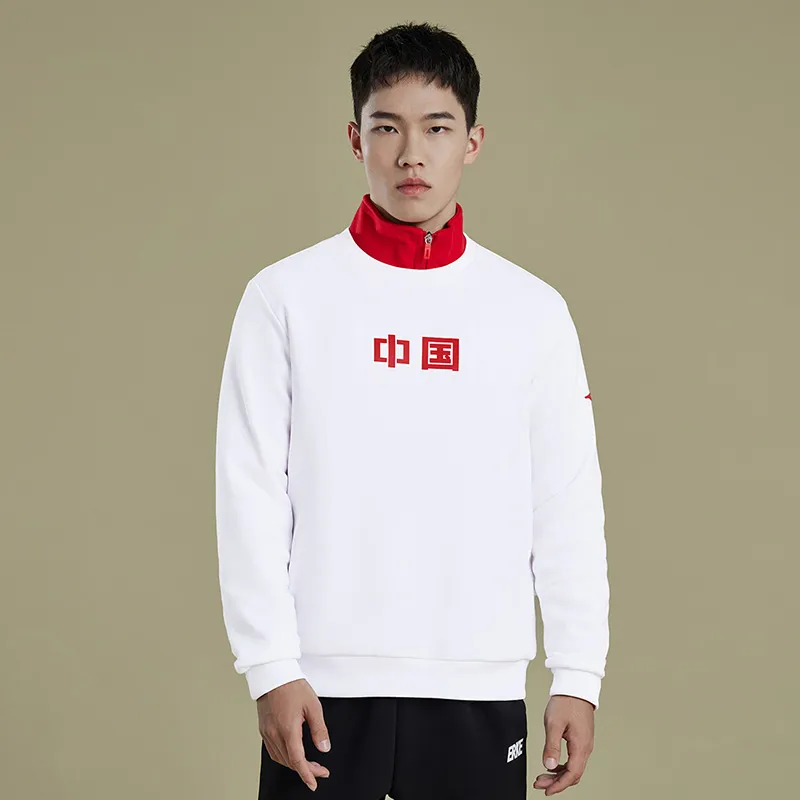 Erke Sweatshirts Men True White-2