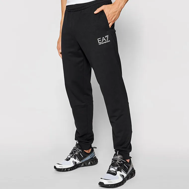 EMPORIO ARMANI FW22 Knitted Sports Pants Men's Black-3