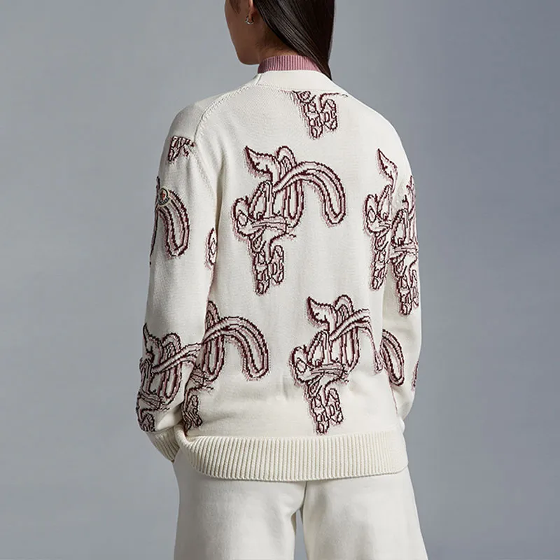 Moncler Knitwear Women's Ivory White-2