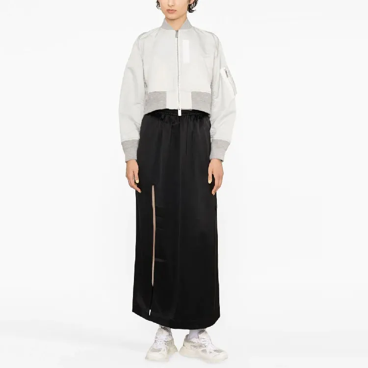 Sacai Puff-sleeves Bomber Jacket-1