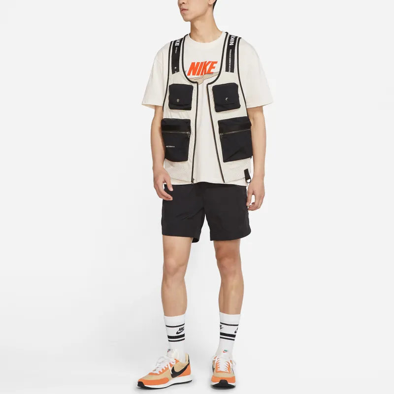 Nike T Shirts Men Ecru-2