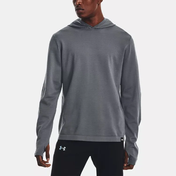 Under Armour T Shirts Men Peach Gray-3