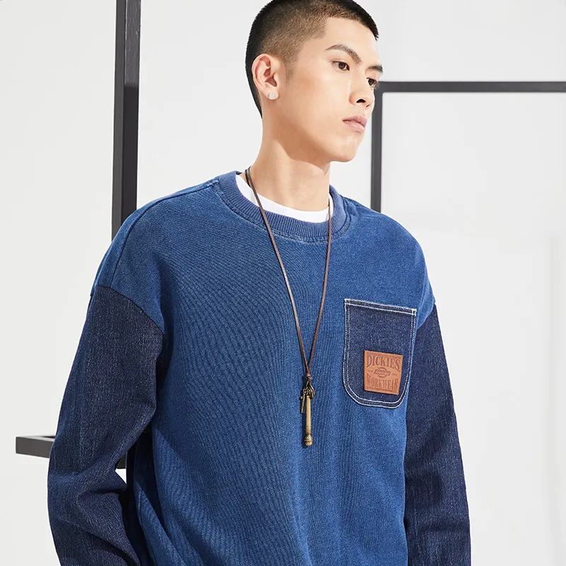 Dickies Sweatshirts Unisex Indigo-5