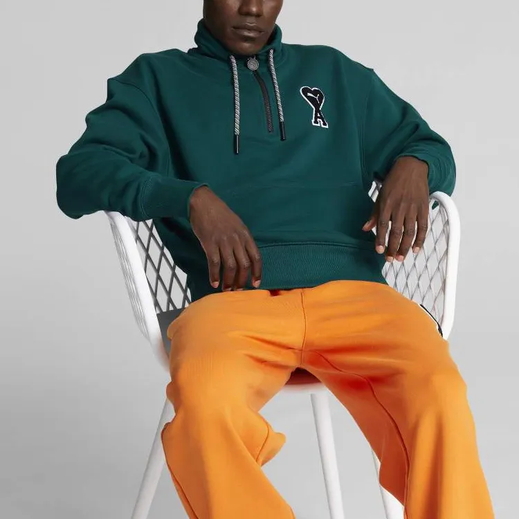 PUMA X Ami Half Zip Sweatshirt-6