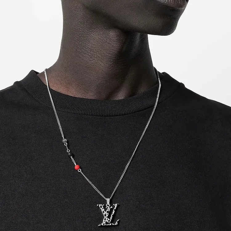 LOUIS VUITTON X Yayoi Kusama Lv Infinity Dots Pendant-3