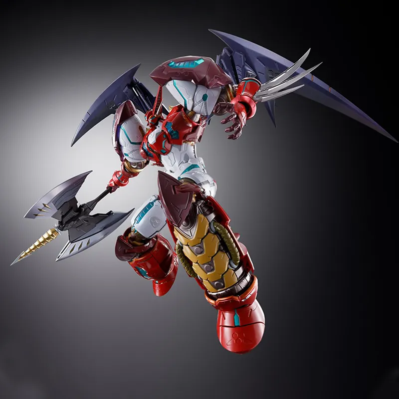BANDAI METAL BUILD DRAGON SCALE GATTA Robot The Day Of The Last GATTA Size 1 Assembled Models 22cm-1