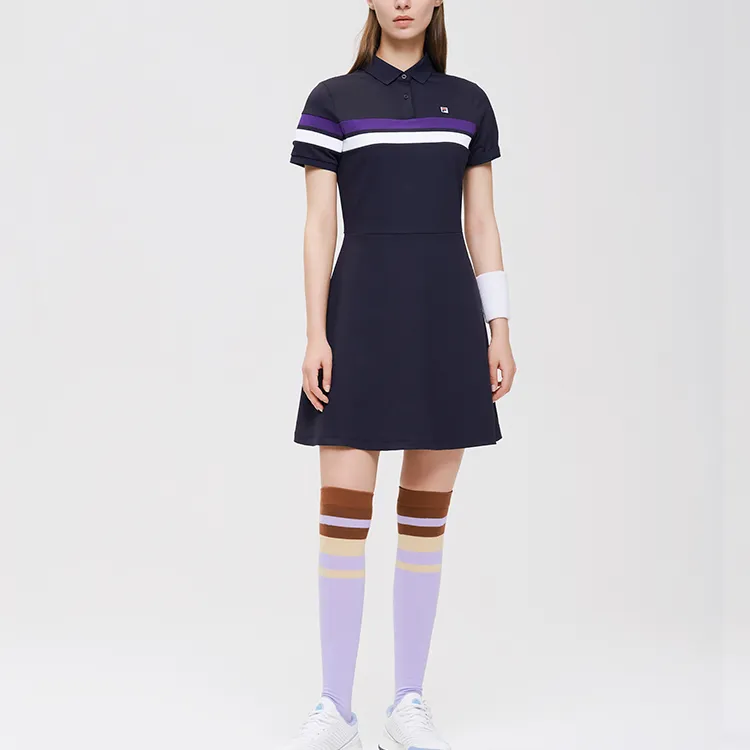 FILA Athletics Short-Sleeved Dresses Women's Royal Blue-2