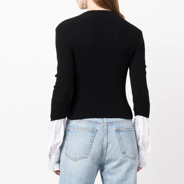 Alexander Wang Sweaters Women's Black/White-2
