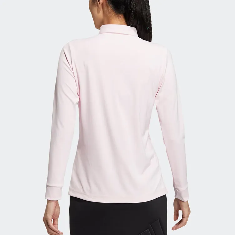 Adidas Polo Shirts Women's Clear Pink-2