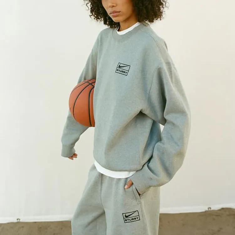 Stussy X Nike Fleece Crew-4