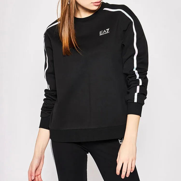 EMPORIO ARMANI EA7 FW22 Sweatshirt Women's Black-2