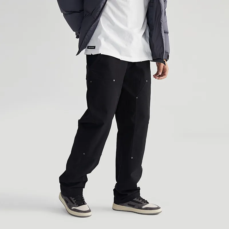 CONKLAB Straight Sports Pants Unisex Black-4