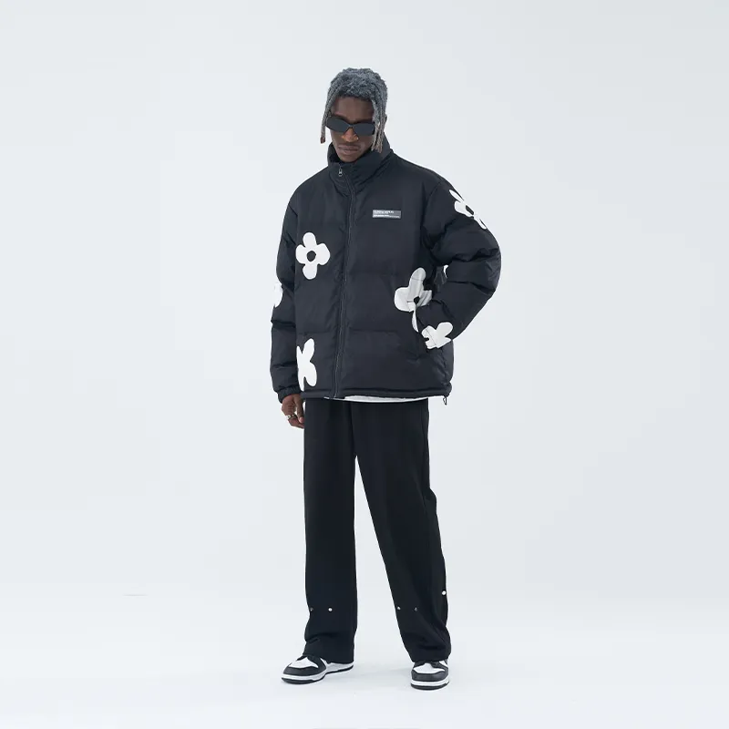 HARSH AND CRUEL Puffer Jackets Unisex-2