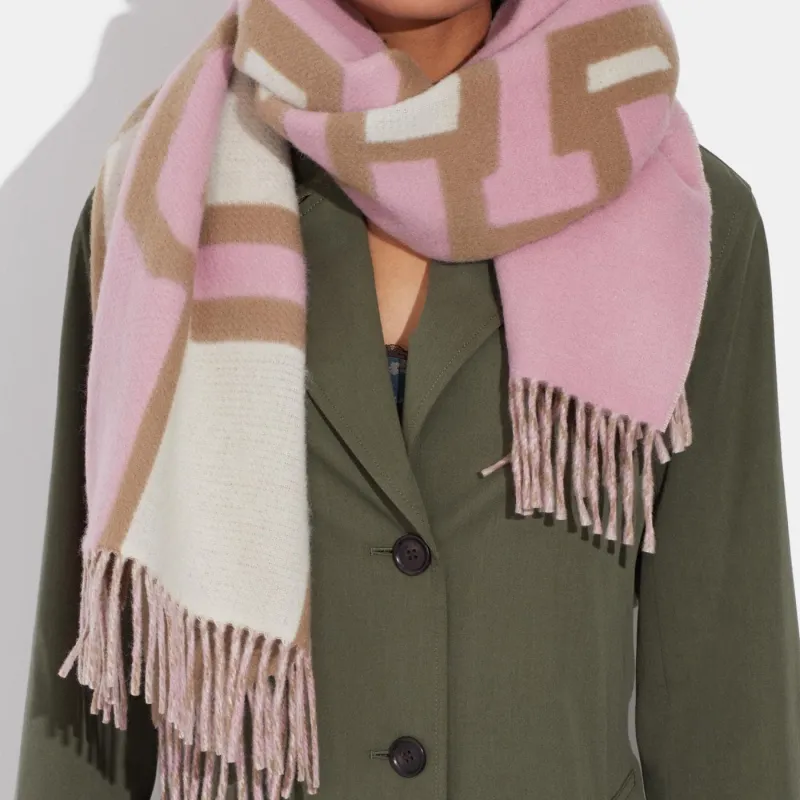 COACH Knit Scarves Women's-4