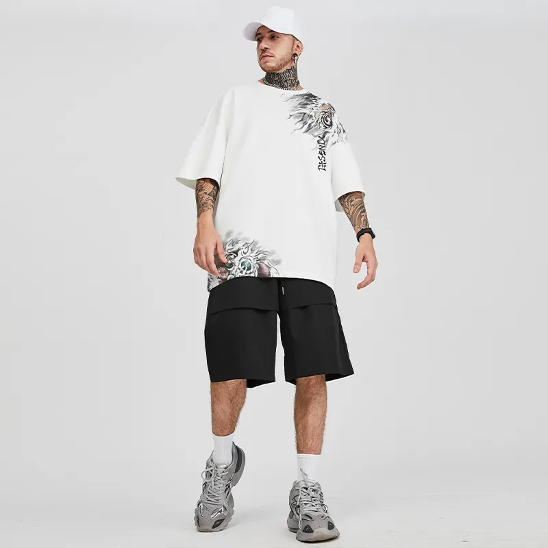 SANSYAS T-Shirts Unisex White-2
