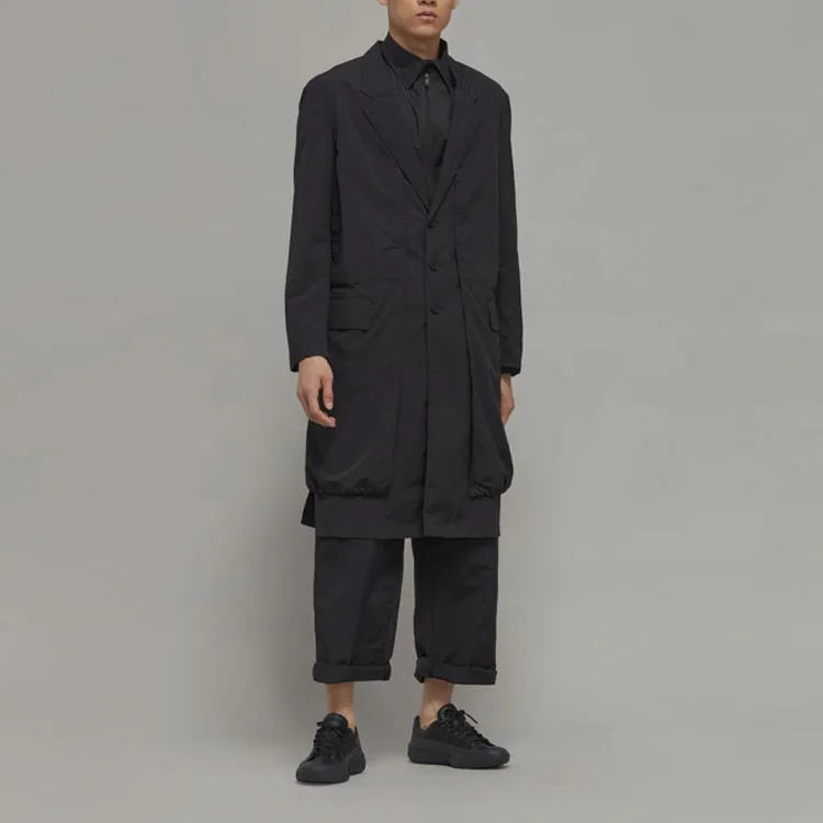 Y 3 Coats Unisex Black-1