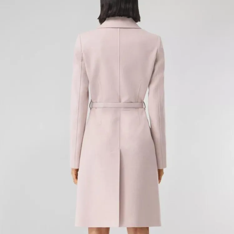 Burberry Velvet Jackets Women's Pink-2
