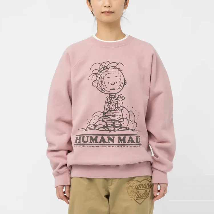 HUMAN MADE X Peanuts #2 Charlie Brown Sweatshirt-2