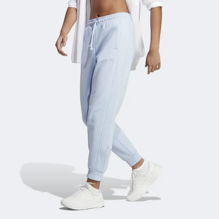Adidas Knitted Sweatpants Women's Light Blue-1