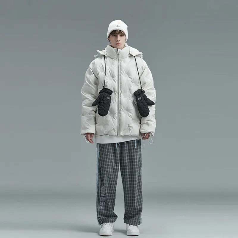 Guuka Puffer Jacket Unisex Ecru-2