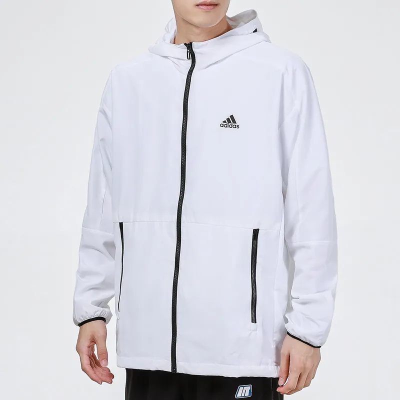 Adidas Jackets Men White-4