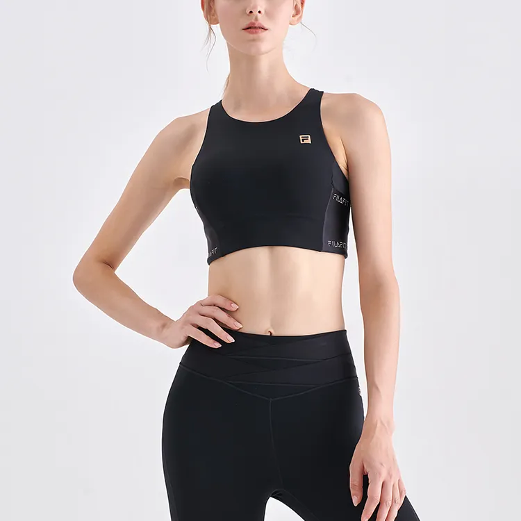 FILA Athletics Sleeveless Sports Shirts Women's Pitch Black-2