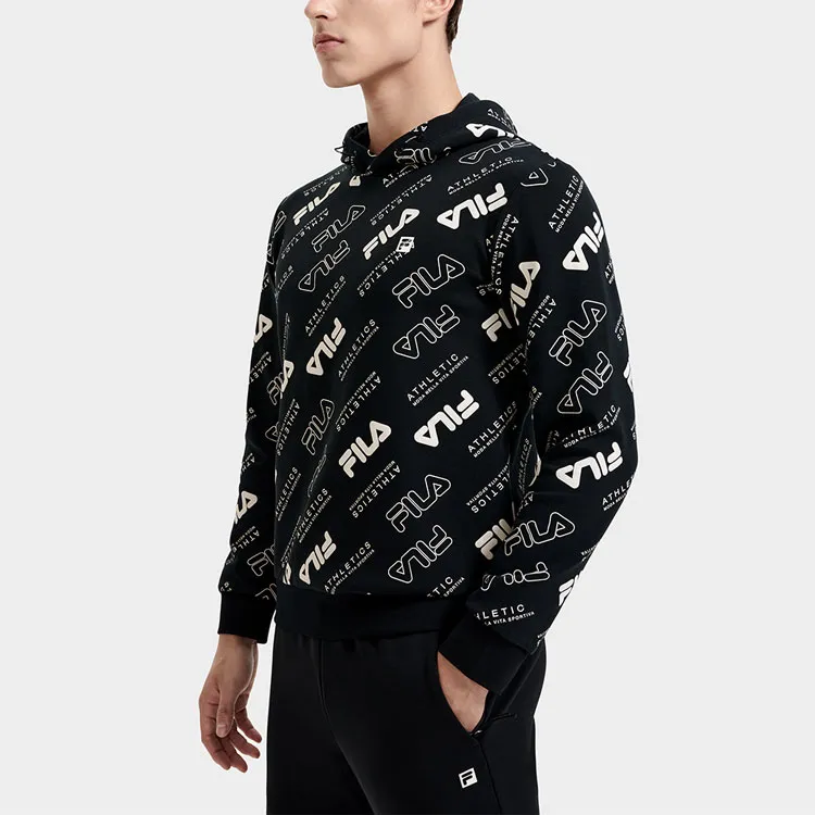 FILA Sweatshirts Men Black-4