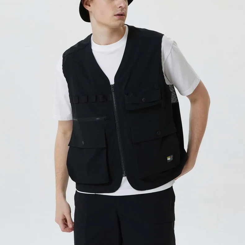 GAP Vests Men Black-1