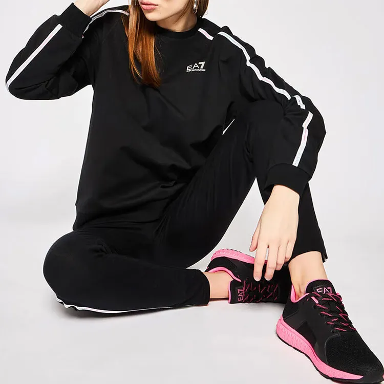 EMPORIO ARMANI EA7 FW22 Sweatshirt Women's Black-1