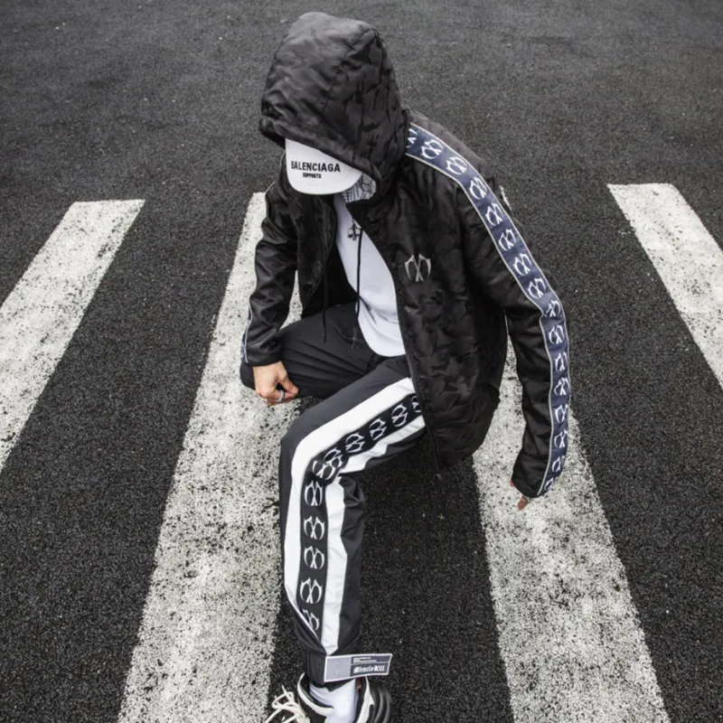 MIRACLE KILL Jogger Thin Sports Pants Unisex Black-4