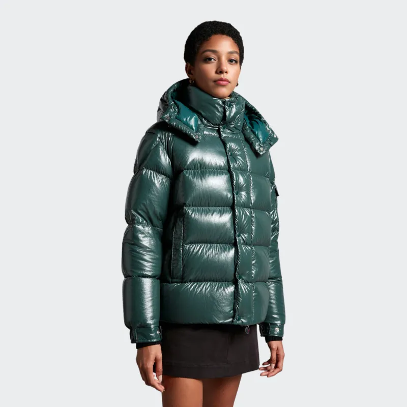 Moncler Maya Series Down Jackets Women s Forest Green POIZON