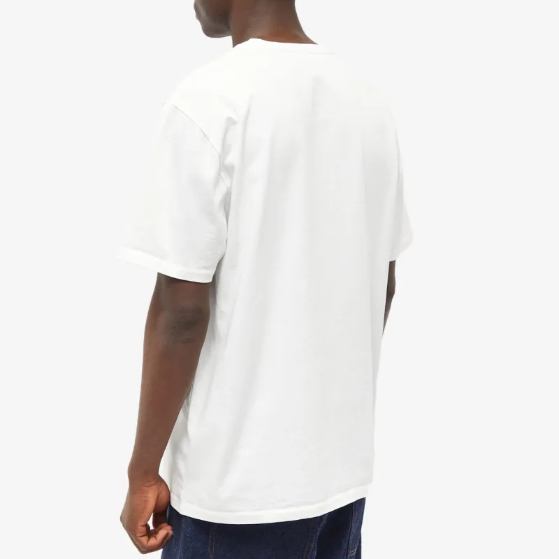 Maison Kitsune T Shirts Men White-3