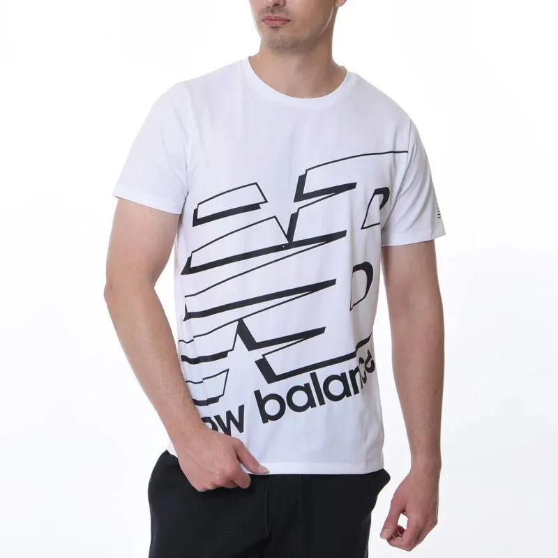 New Balance T Shirts Men White-2