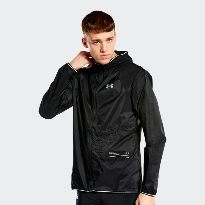 Men's ua qualifier storm packable jacket best sale