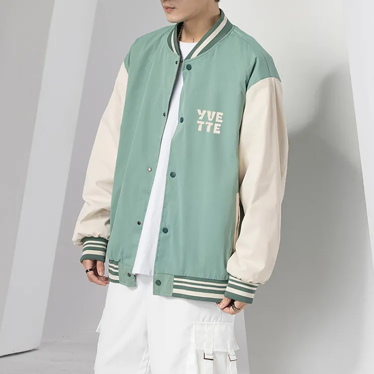 Yvette Thin Baseball Jacket Fall Unisex-13