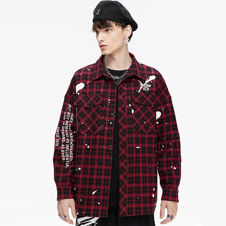 Boy London FW21 Shirt Unisex Red-4