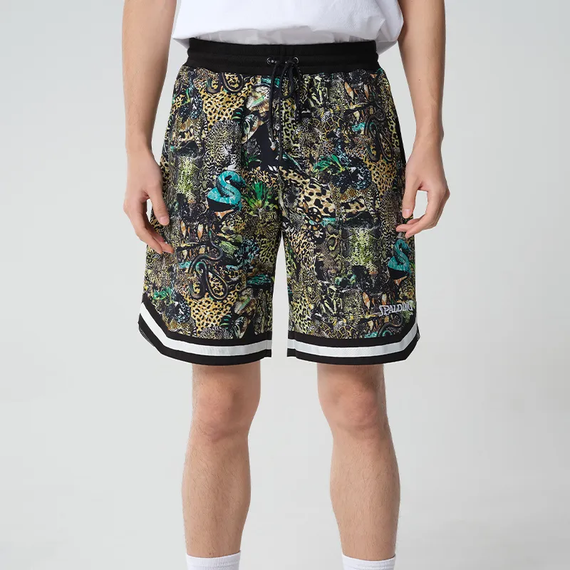 SPALDING Loose Fit Shorts Unisex Black-2